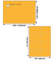 Tag Size: 2.75" x 4.25"